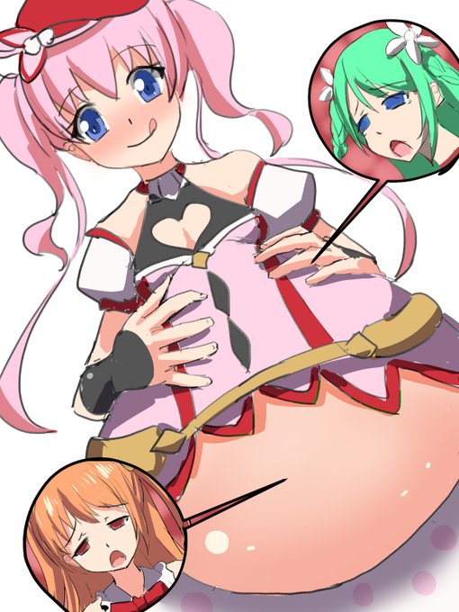 お題有難うございました!キャラ間違えて描いてたので差分付きです😆 