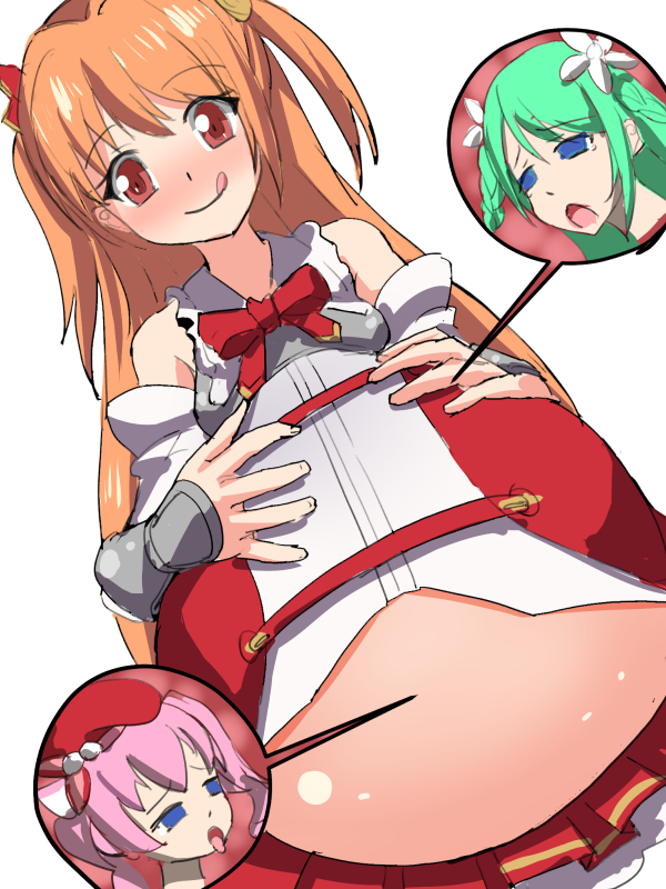 お題有難うございました!キャラ間違えて描いてたので差分付きです😆 