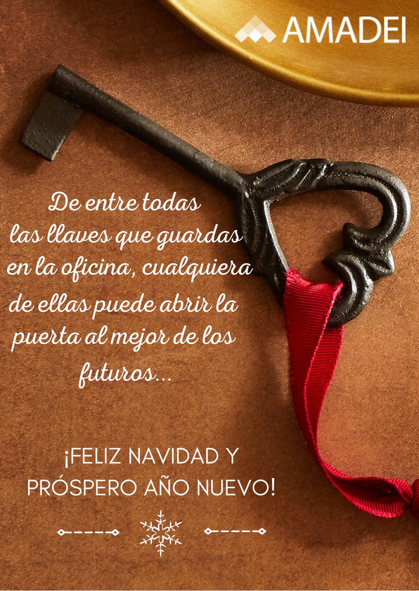 Desde #AMADEI os deseamos ¡Feliz Navidad y próspero Año Nuevo! 

#FelizNavidad #AsociaciónInmobiliaria #sectorinmobiliario #prospero2022 #FelicesFiestas #Nochebuena