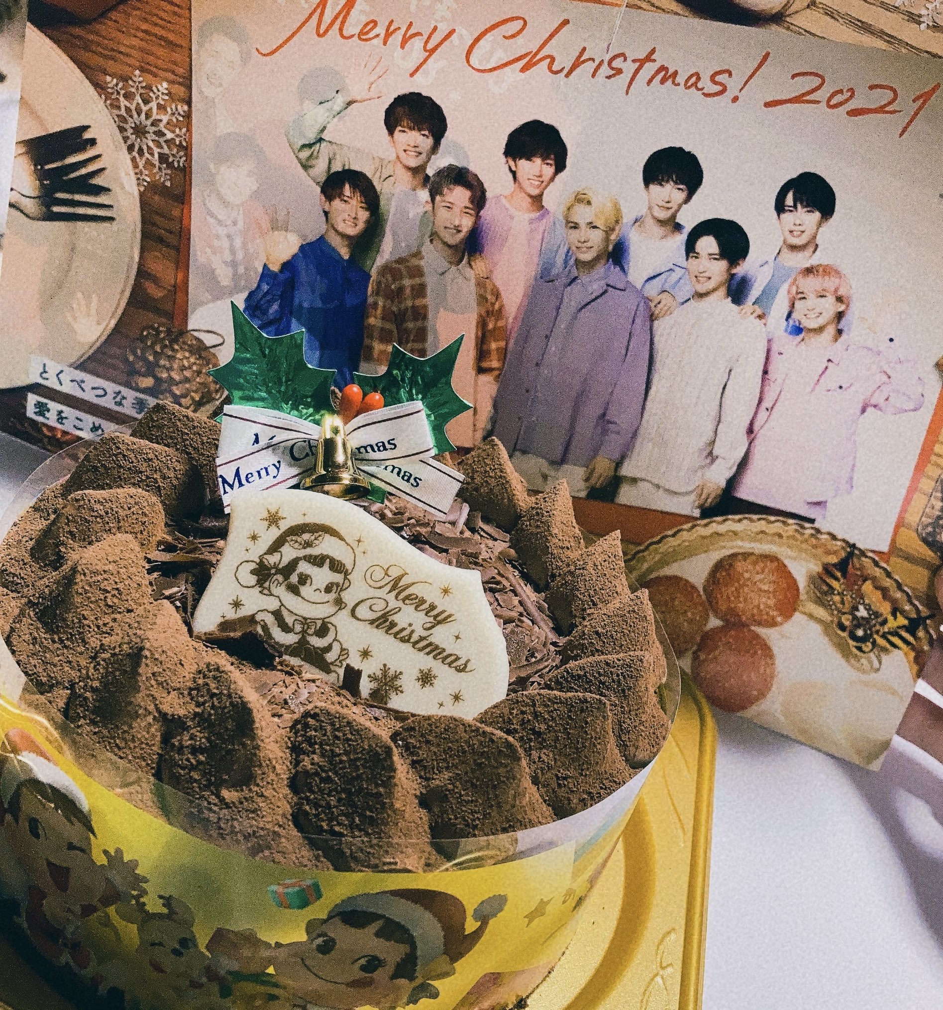 Keme 今年は不二家のクリスマス チョコケーキ かわいいぺこちゃん Snowman 不二家 クリスマスケーキ T Co Lqdnzkoz Twitter