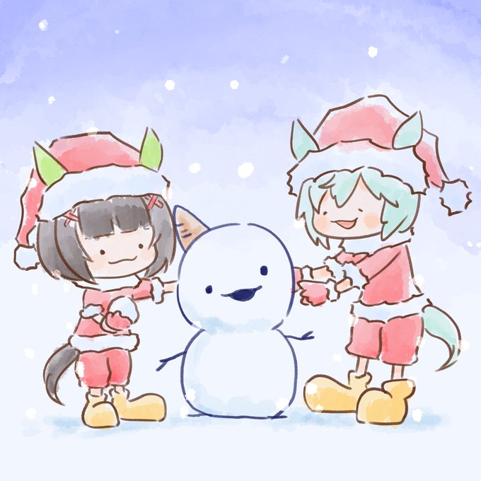 「クリスマス 雪だるま」のTwitter画像/イラスト(人気順)