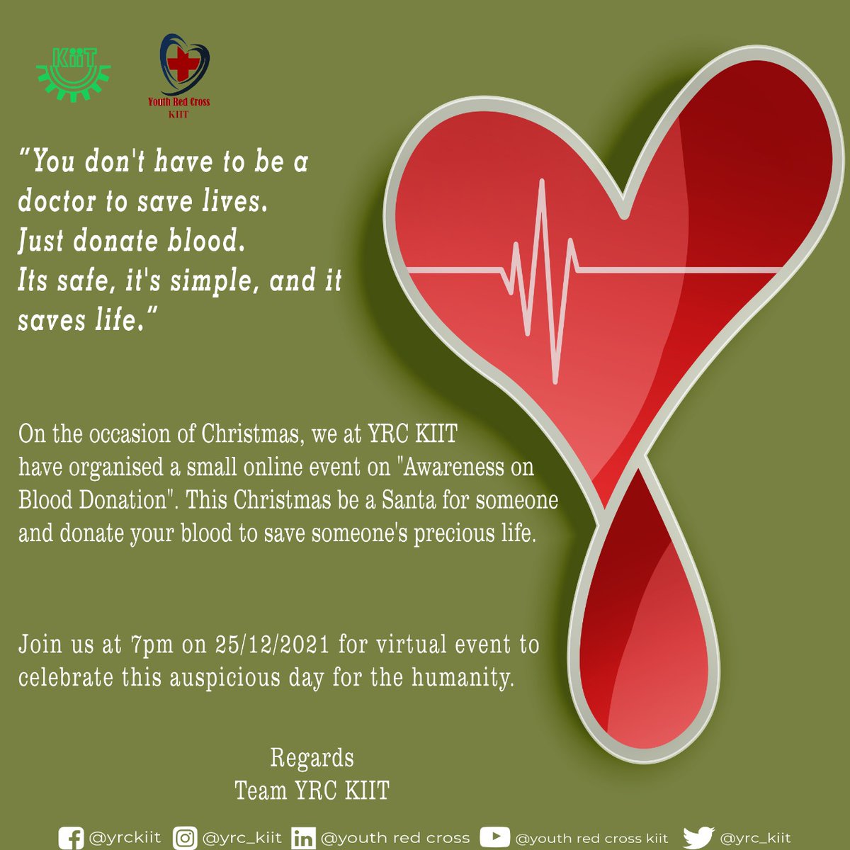 Youth Red Cross, KIIT tweet media