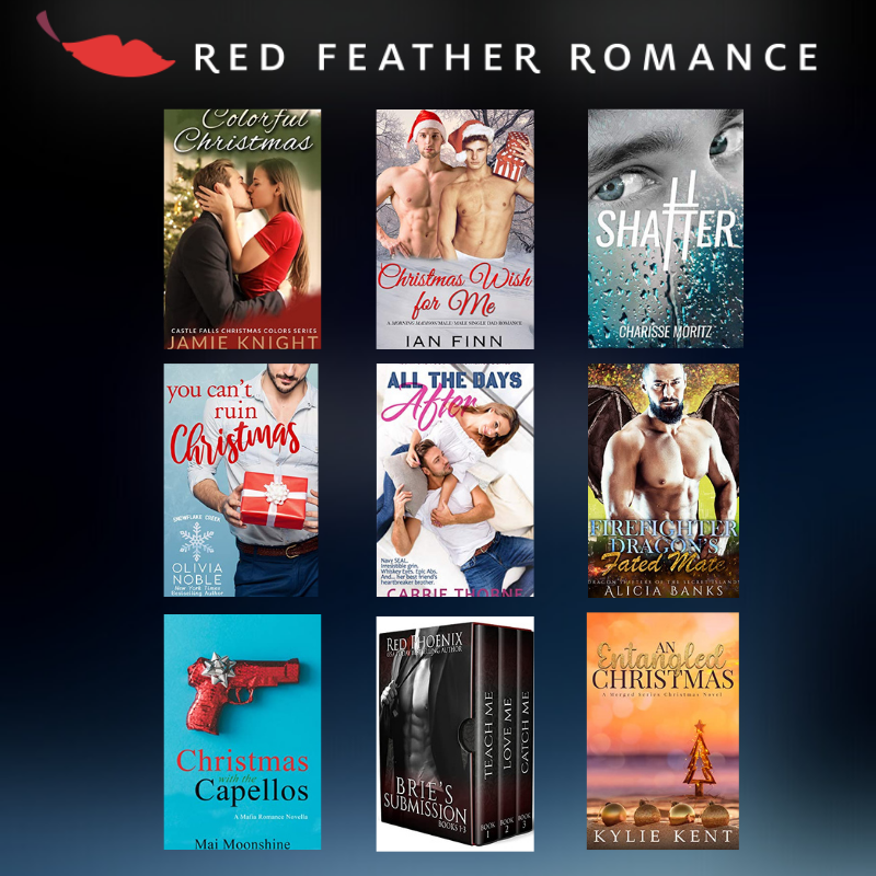 RedFeatherRom's tweet photo. Give yourself the gift of a new romance read this holiday! 🎁📚 Pick one (or a few😉) at https://t.co/0w8O6Zc9W3! #books #amreading #romance https://t.co/7LSe9yUSyq