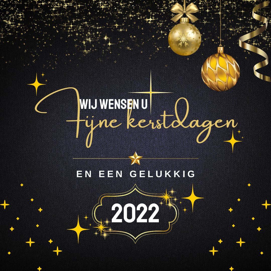 Wij wensen u fijne kerstdagen en een gelukkig 2022