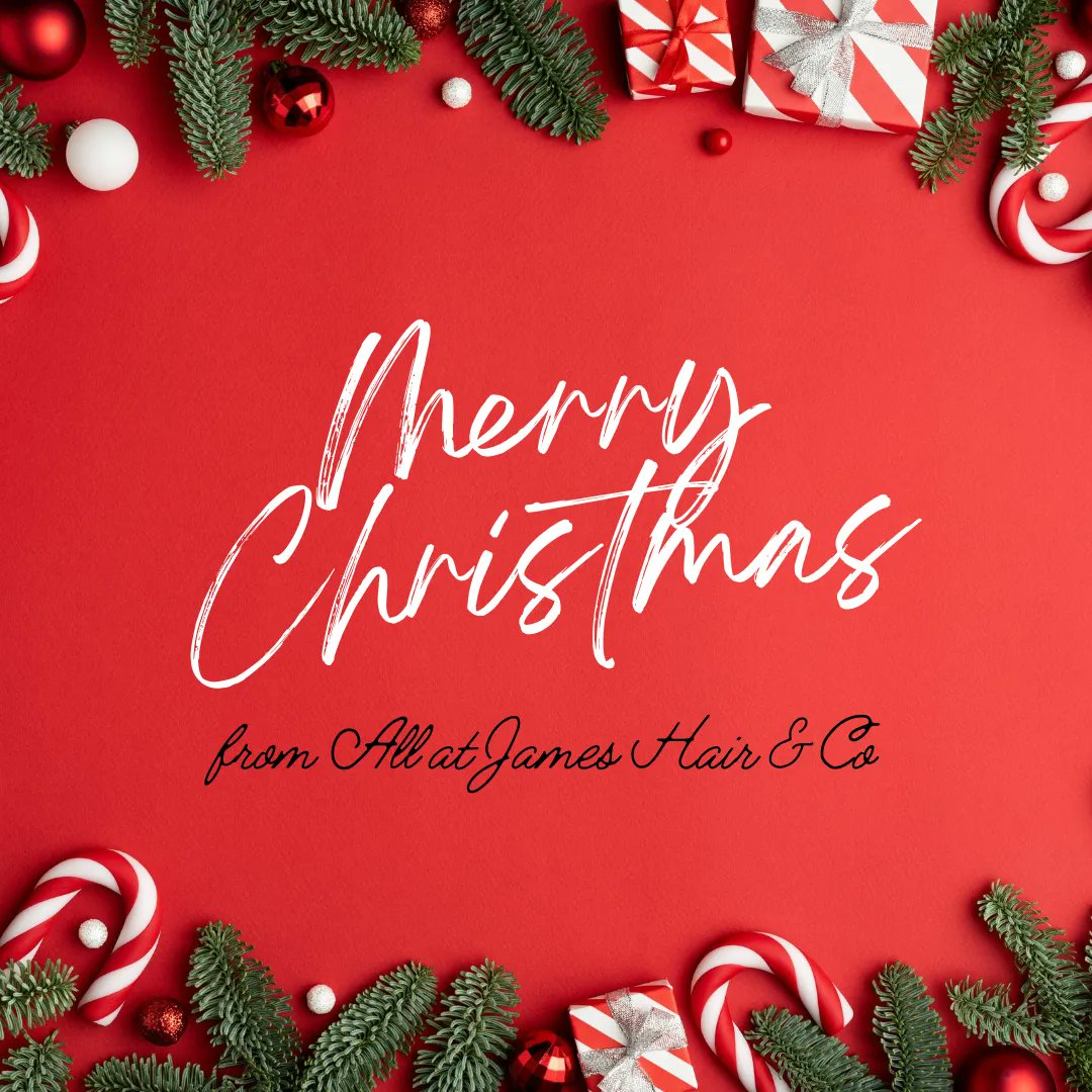 JamesHairCo1's tweet photo. Wishing everyone a Merry Christmas🎄 https://t.co/cKSPILK6oC