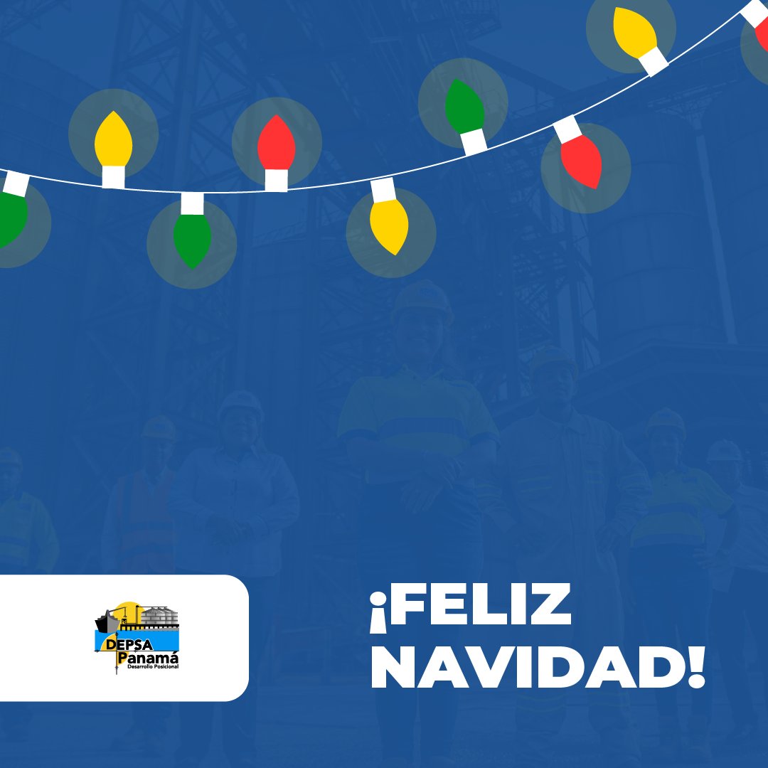 DEPSA Panamá les desea una Feliz Navidad. ¡Que esta fiesta sea una oportunidad de compartir y amar junto a nuestros seres queridos!

#OrgullosamentePanameños #PuertosPanamá #Portuario #Panamá