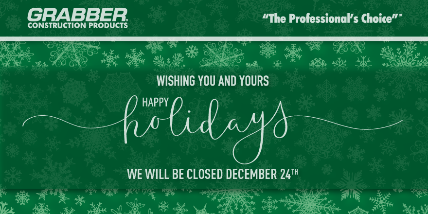 GrabberPro's tweet photo. Happy Holidays from all of us at Grabber.
#thegrabberdifference #grabberpro #construction https://t.co/LYfbtKCagL