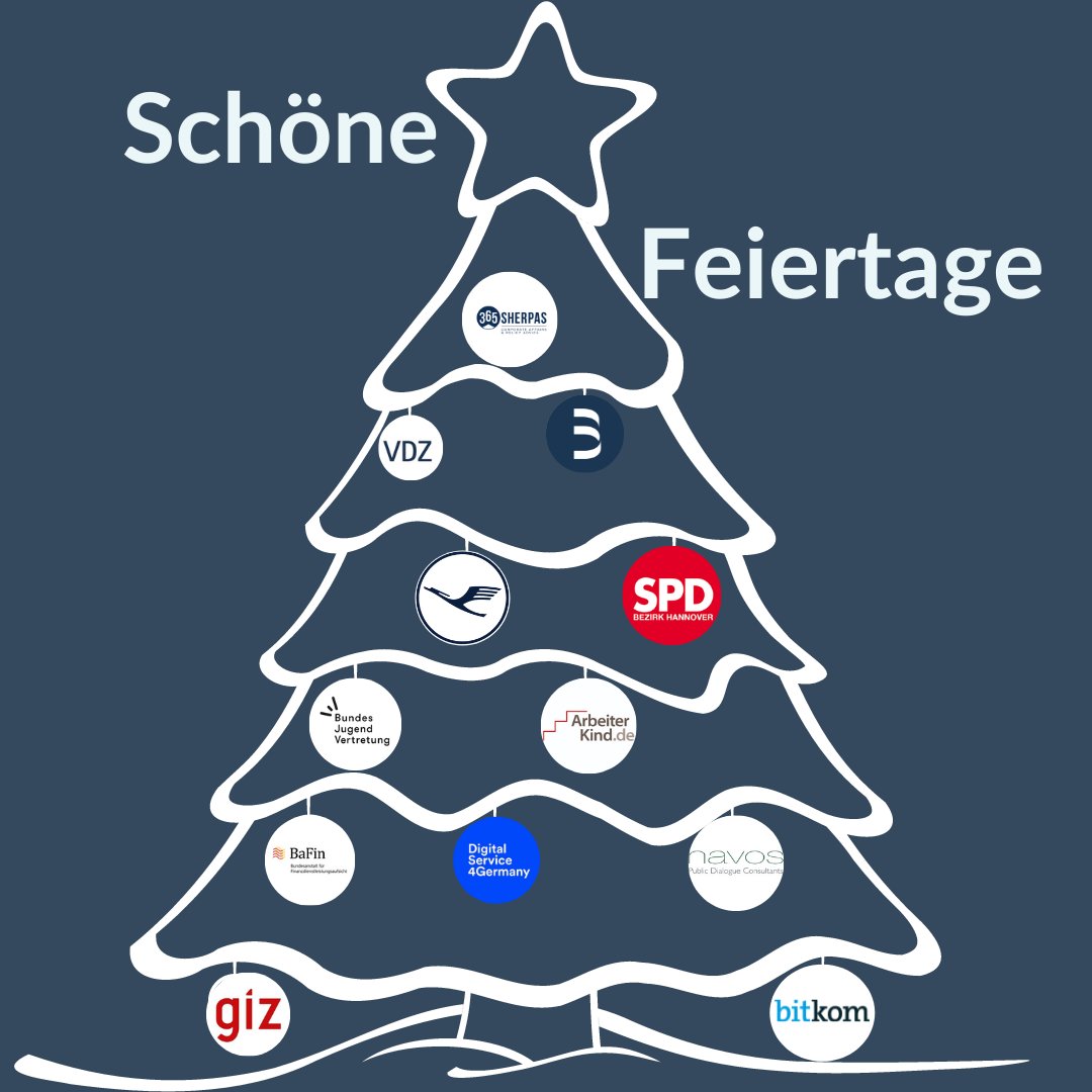 politjobs @politjobs.bsky.social (@politjobs) on Twitter photo Schöne Feiertage wünscht euer politjobs-Team! 🎄
Falls Ihr die ruhigen Tage nutzen wollt, um nach einem neuen Job zu suchen, schaut auf politjobs.de vorbei und entdeckt viele neue Jobs von spannenden Unternehmen wie @365Sherpas, <a href="/bernstein_group/">Bernstein Group</a>, <a href="/_BJV_/">Bundesjugendvertretung</a>, <a href="/giz_gmbh/">GIZ</a> uvm. Schöne Feiertage wünscht euer politjobs-Team! 🎄
Falls Ihr die ruhigen Tage nutzen wollt, um nach einem neuen Job zu suchen, schaut auf politjobs.de vorbei und entdeckt viele neue Jobs von spannenden Unternehmen wie @365Sherpas, <a href="/bernstein_group/">Bernstein Group</a>, <a href="/_BJV_/">Bundesjugendvertretung</a>, <a href="/giz_gmbh/">GIZ</a> uvm.