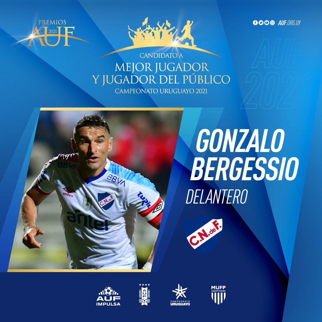 LigaAUF's tweet photo. #PremiosAUF 🏆 🏅

❤️Dale Me gusta a Gonzalo Bergessio para sumarle tu voto como #MejorJugador, #JugadorDelPúblico e integrante del #EquipoIdeal del @CampeonatoAUF 2⃣0⃣2⃣1⃣.

ℹ️ 🔔 La votación se extenderá hasta el martes 28 de diciembre a las 12 h (Uy). https://t.co/gy8um9YZo1