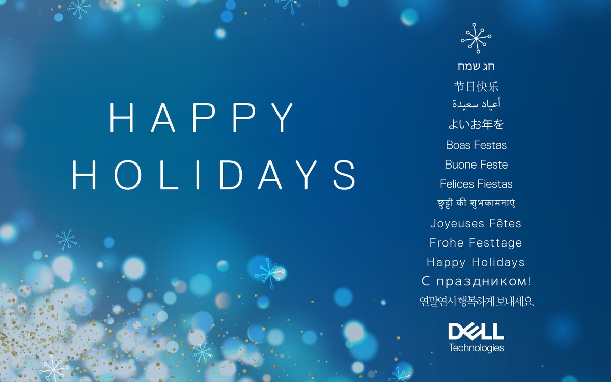 Bill Scannell (@billscannell2) on Twitter photo To all <a href="/DellTech/">Dell Technologies</a> team members, customers, partners and friends around the world, I wish you a joyous holiday! While 2021 continued to keep us apart, there were many amazing moments. Here’s to a healthy and prosperous 2022 – filled with amazing moments together! #iwork4dell To all <a href="/DellTech/">Dell Technologies</a> team members, customers, partners and friends around the world, I wish you a joyous holiday! While 2021 continued to keep us apart, there were many amazing moments. Here’s to a healthy and prosperous 2022 – filled with amazing moments together! #iwork4dell