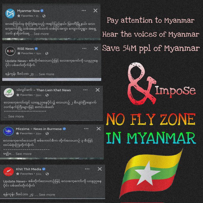 mamichel15's tweet photo. It's unbelievable to think that Burmese people have just passed through about 10 months under SAC without being helped by int'l community . By this time , we have to ask for help from @UN and @UNGeneva to impose at least #NoFlyZoneInMyanmar. Is it your responsibility , right ? https://t.co/EW2Eo9UdpR