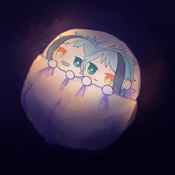 ねむれませんね…! 