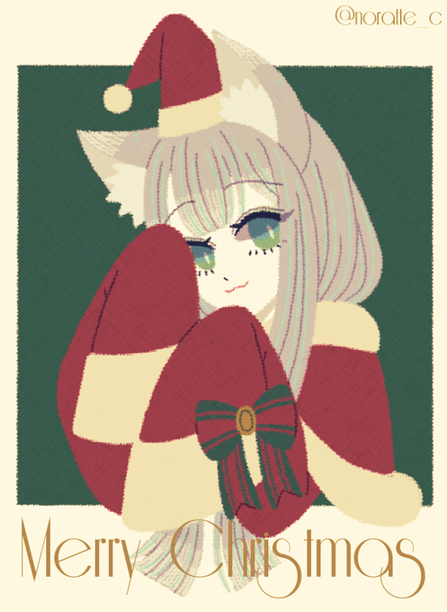 「メリークリスマス サンタ帽」のTwitter画像/イラスト(新着)｜19ページ目