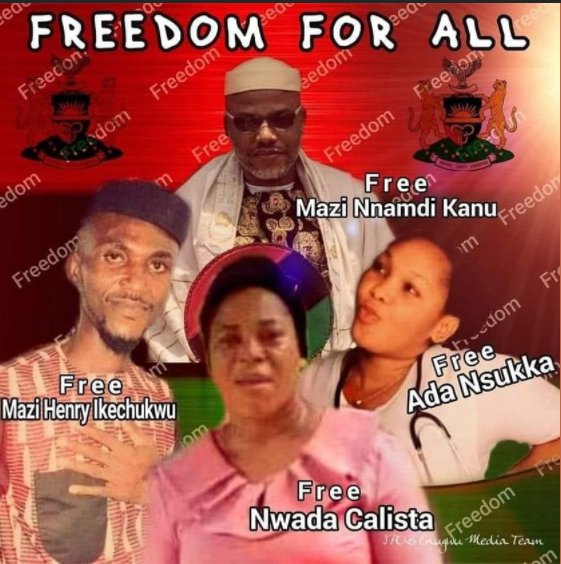 They are propelled by their terrorist tendencies while we are inspired by our quest to be free. #FreeMaziNnamdiKanuPrisonerofConscience #FreeIdaraGoldBiafra #adansukka