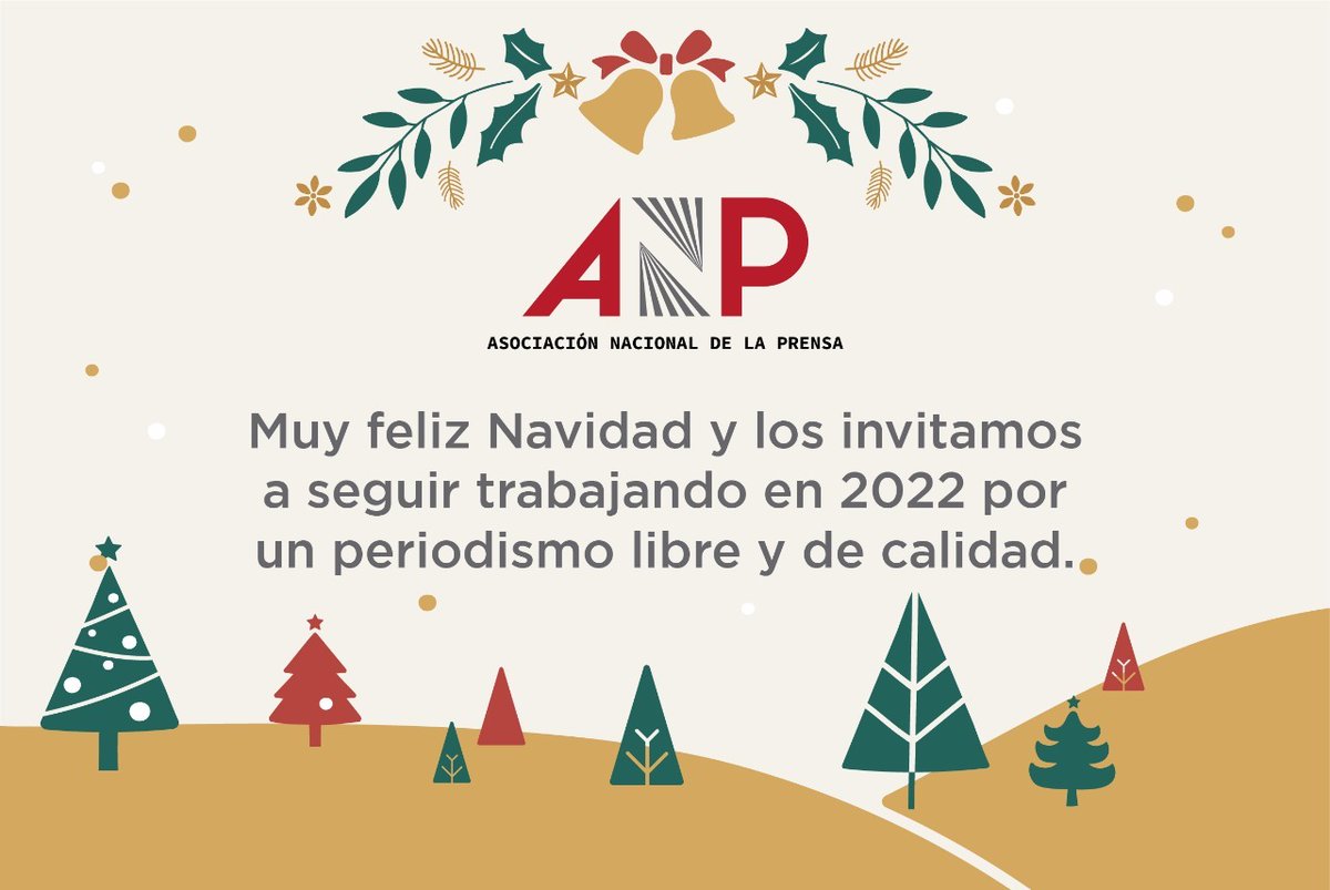 Desde la Asociación Nacional de la Prensa A.G le enviamos un saludo afectuoso a todos los periodistas de Chile y los mejores deseos para el año 2022.
