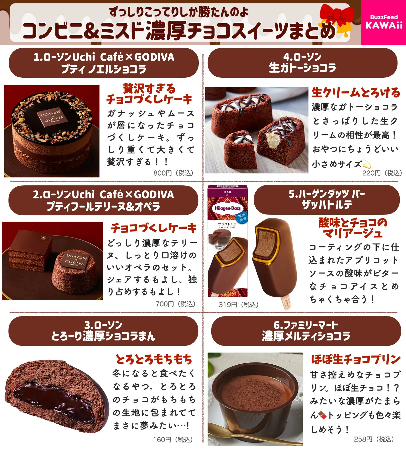 Buzzfeed Kawaii コンビニ ミスドで買える濃厚チョコスイーツをまとめました 端から端まで食べ尽くしたい T Co Ntmzbwadow Twitter