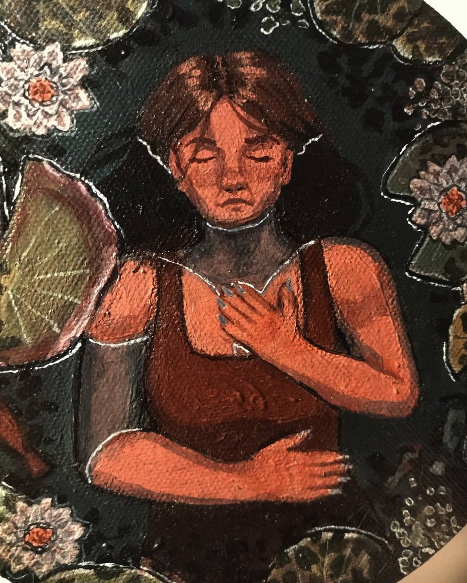 sun_perfume's tweet photo. "Умиротворение" ("Pacification") is my first painting on canvas, and besides, which I put up for sale
It's so difficult to paint with acrylic, I have dreamed of trying oil for a very long time😫 maybe, someday...

#acrylicpainting #painting #art #artwork #drawing #картина #акрил https://t.co/nq9lSi1w5U