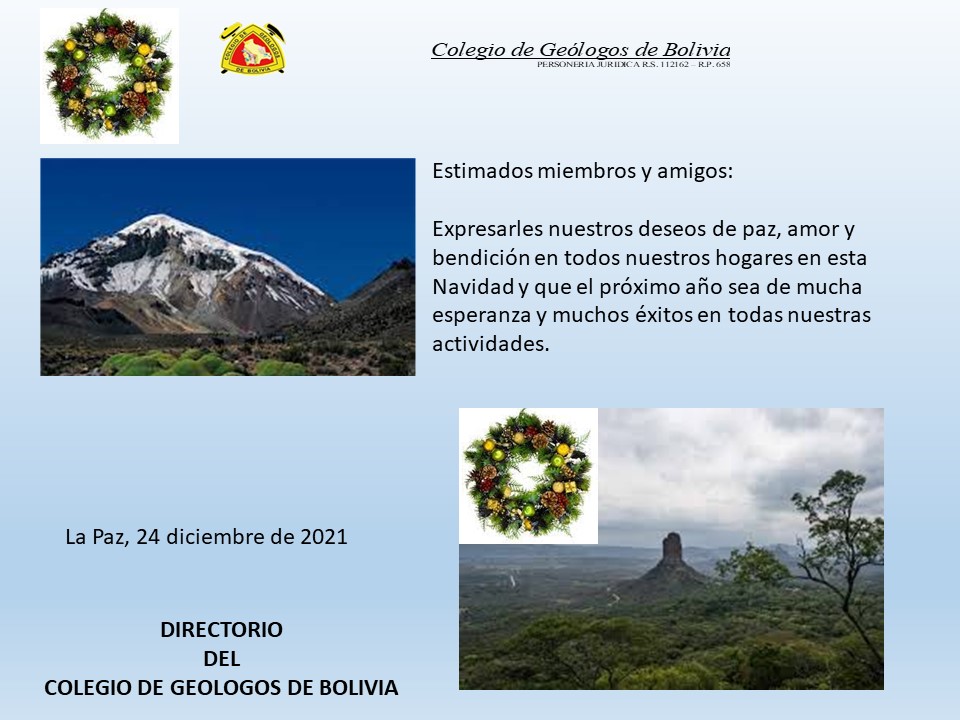 DeGeologos's tweet photo. Feliz Navidad y un venturoso 2022. https://t.co/HZHxrMMOoF