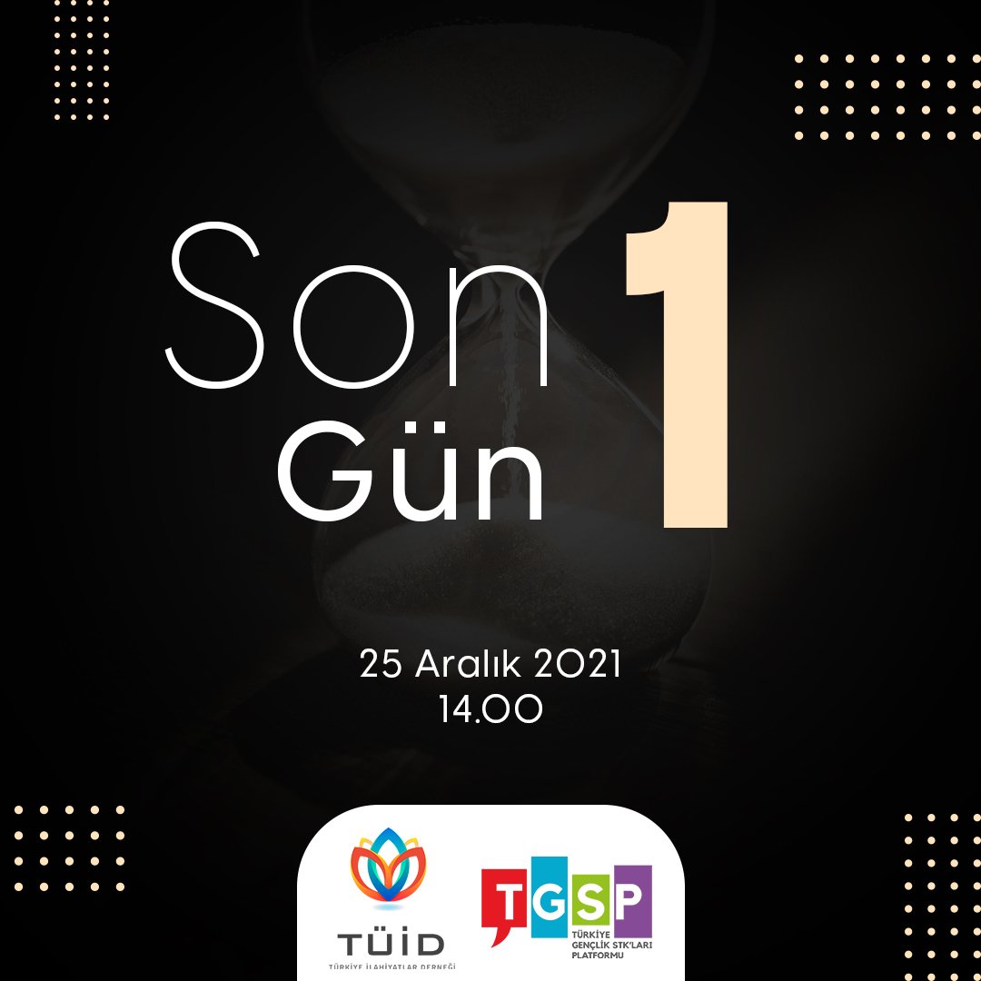 Aylarca çalışmanın, emeğin ardından büyük güne yalnızca 24 saat kaldı 🎉
Bizler, yarın için çok sabırsız ve bir o kadar da heyecanlıyız. 
TÜİD olarak biz hazırız 😊 Peki ya siz?
#bendehazırım