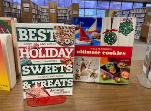 gfjlibrary's tweet photo. Need some holiday cookie ideas? We have you covered with some great books! https://t.co/hLzMPHI78Z