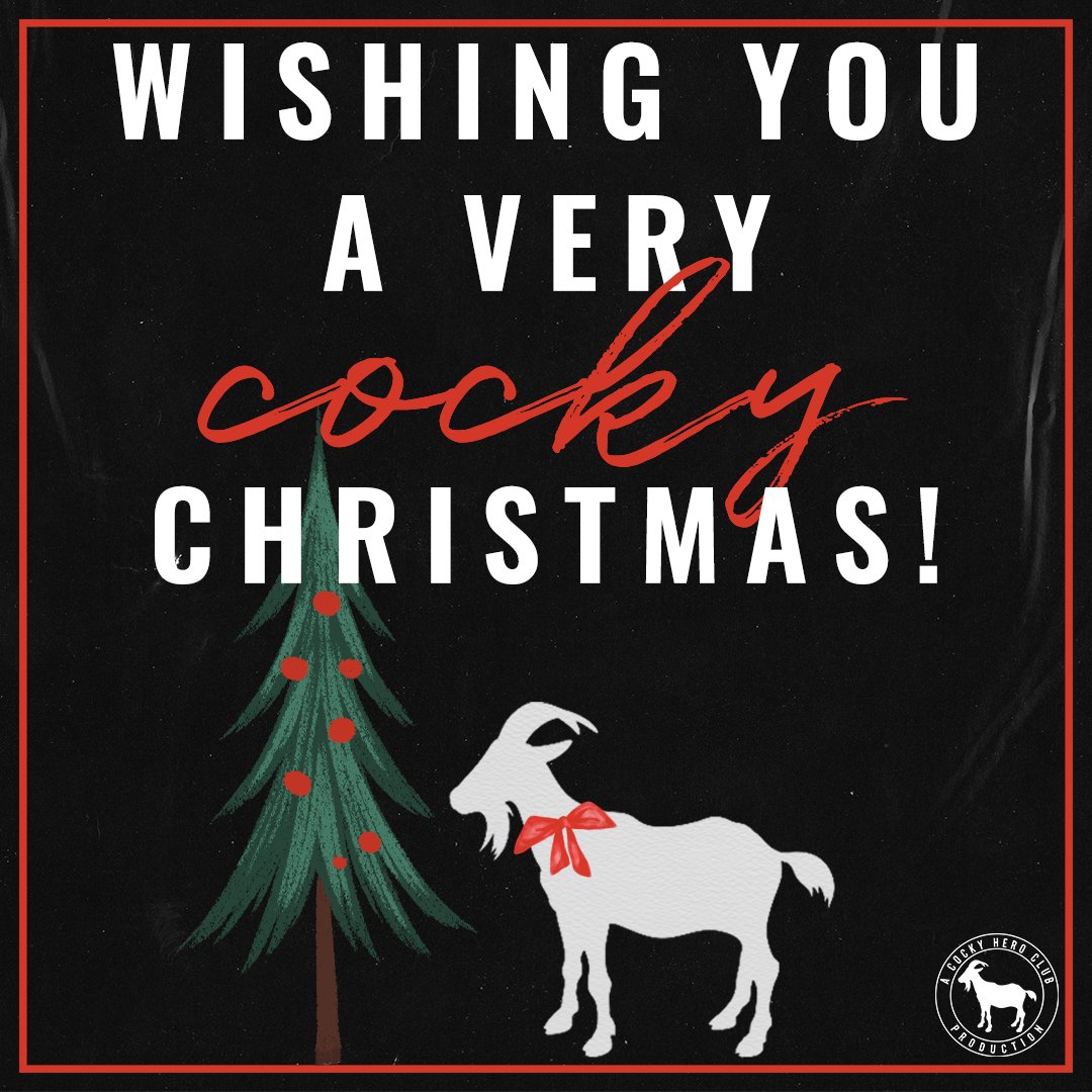 🎄 On behalf of the Cocky Hero Club team, we wish you all a very happy holiday season 🎄