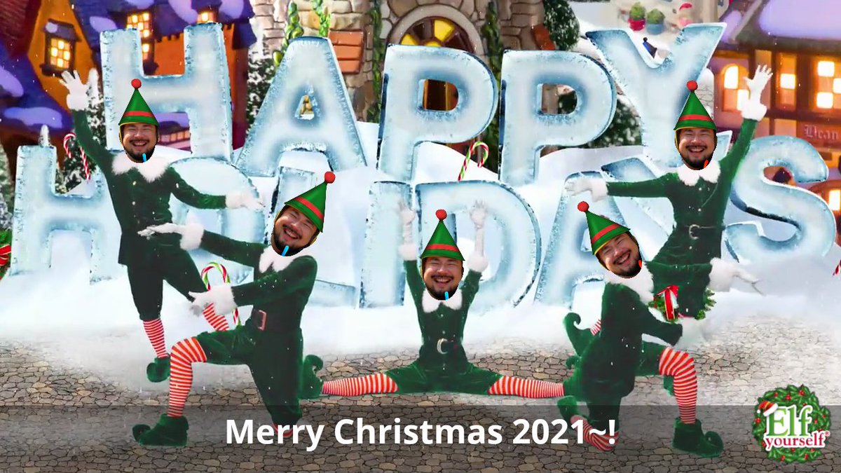 micobear323's tweet photo. Check out my moves! #ElfYourself just made me the dancer I was always meant to be. Try it at https://t.co/FPZMmzmPqR or 📲 download the app https://t.co/j5FKzKNsHp