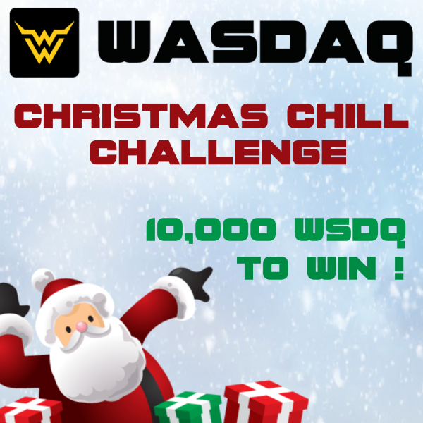 WokenExchange's tweet photo. 🎅 WASDAQ Christmas Chill Challenge 🎄

As you know, our market is closed during the weekend, so you will be able to enjoy Christmas with your family, away from screen and charts!

🎉To celebrate it, we offer 10,000 WSDQ for the winner of this Christmas Chill Challenge 🎁
1/2
👇 https://t.co/ZjcaMHs6vN