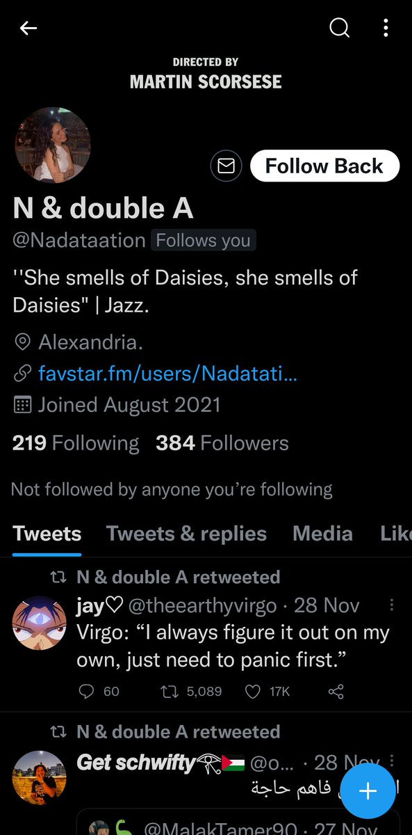 pinkrobotsv2's tweet photo. Guys please report and block this account, they're impersonating @Nadatation, they also follow only women so it's extra creepy https://t.co/sy0QIPinej