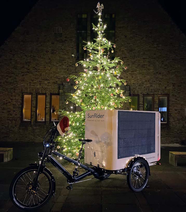 We would like to wish you all a very happy holiday season. We are looking forward to a bright new year with you! ✨🎄🎁

#happynewyear #christmas #holidays #holidayseason #sunrider #needtheglobe #solar #bicycles