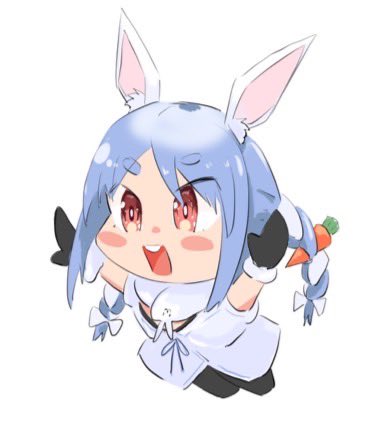 ぺこらのミニキャラ可愛く描けた気がする 