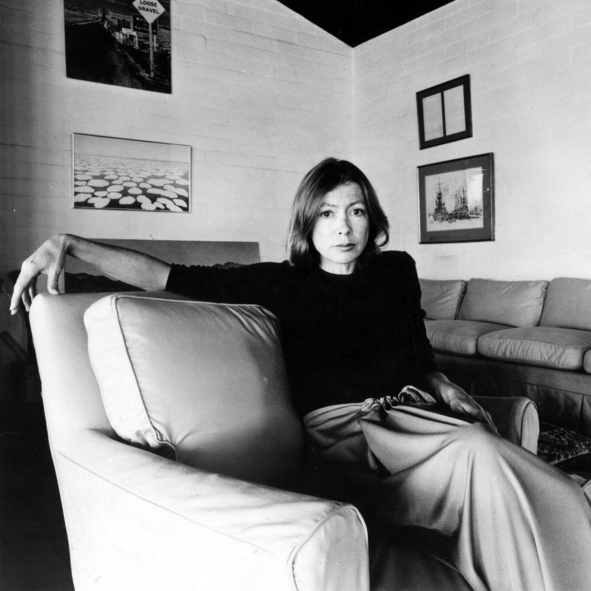 FEMScriptLab's tweet image. Celebrating #JoanDidion for #FemaleFilmmakerFriday - She was a talented prose writer AND also co-wrote screenplays, including the version of A Star Is Born with Barbara Streisang. You can watch a documentary @Netflix did about her called The Center Will Not Hold.