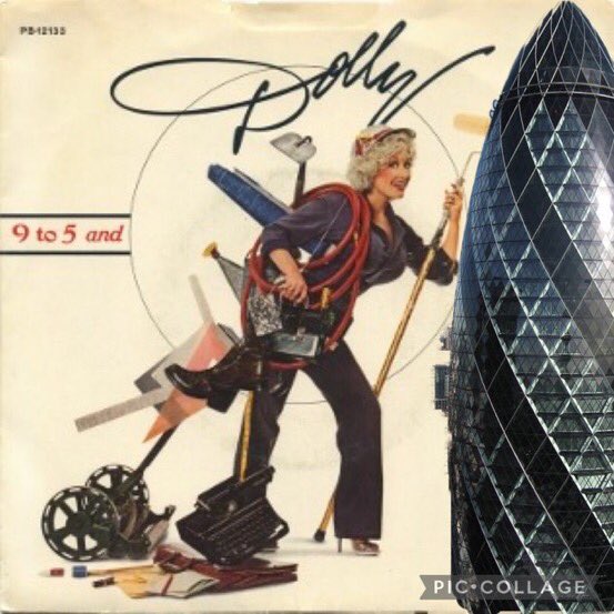 Gherkin 9 to 5 🎶 #BuildingsInFilmOrSong