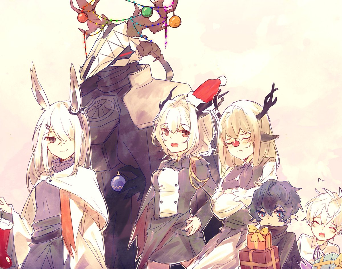 アークナイツ「メリークリスマス!#アークナイツ #明日方舟 #Arknights 」|arukeのイラスト