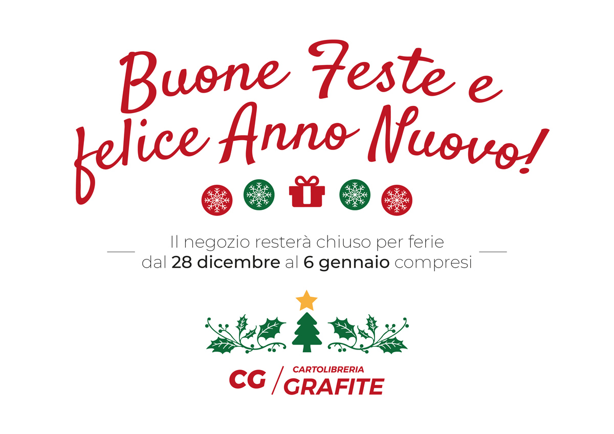GrafiteBS's tweet photo. Desideriamo augurare a tutti voi un sereno Natale e felice anno nuovo! 🎄 https://t.co/IMli7PaVt1