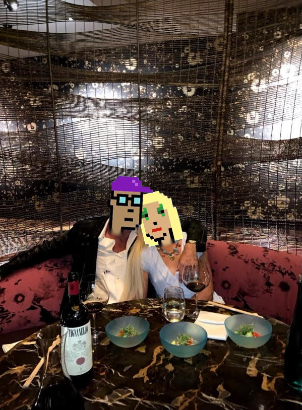 _punkcouple_'s tweet photo. Gm, and Merry Christmas Eve🎄!

Who are we, and why did we spend 210 Eth on 2 jpegs this summer, after eschewing crypto for years prior? 

#punkfollowpunk 

Greetings and 🧵below -> https://t.co/bQYuQykEkD