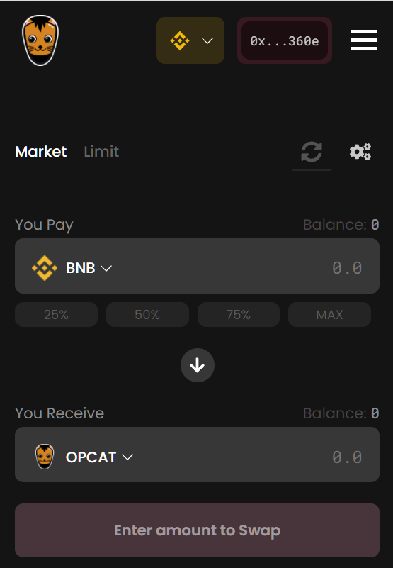BigBagGoblin's tweet image. $opcat just released #OptimusSwap 

It's beating all expectations, this is by far the cleanest and fastest swap out there. 

Imagine what these BASED devs could do with #ETH Swap and $ETH Bridge 🚀👀

$kiba #BSC #shinja #cheems $refi $ethp $ufo $spell #safemoon $mong $dinger $uni