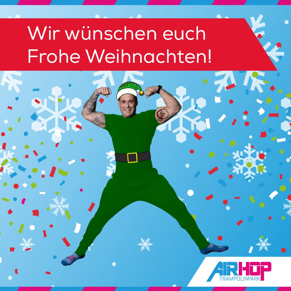 AirHopDE's tweet photo. 🎄Liebe AirHopper, 🎅

wir wünschen euch allen ein frohes Weihnachtsfest,

euer AirHop-Team 🌟 https://t.co/oGYrBkM9kJ