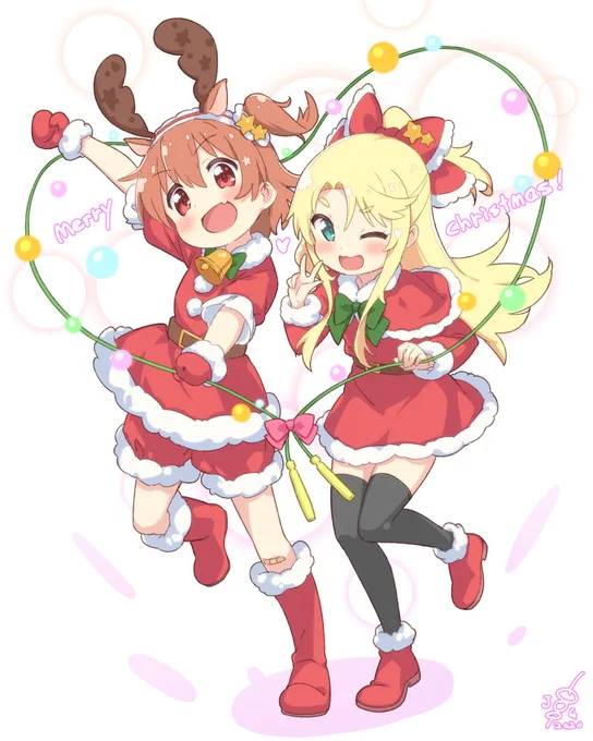 これは2020のトナカイサンタ🎄 