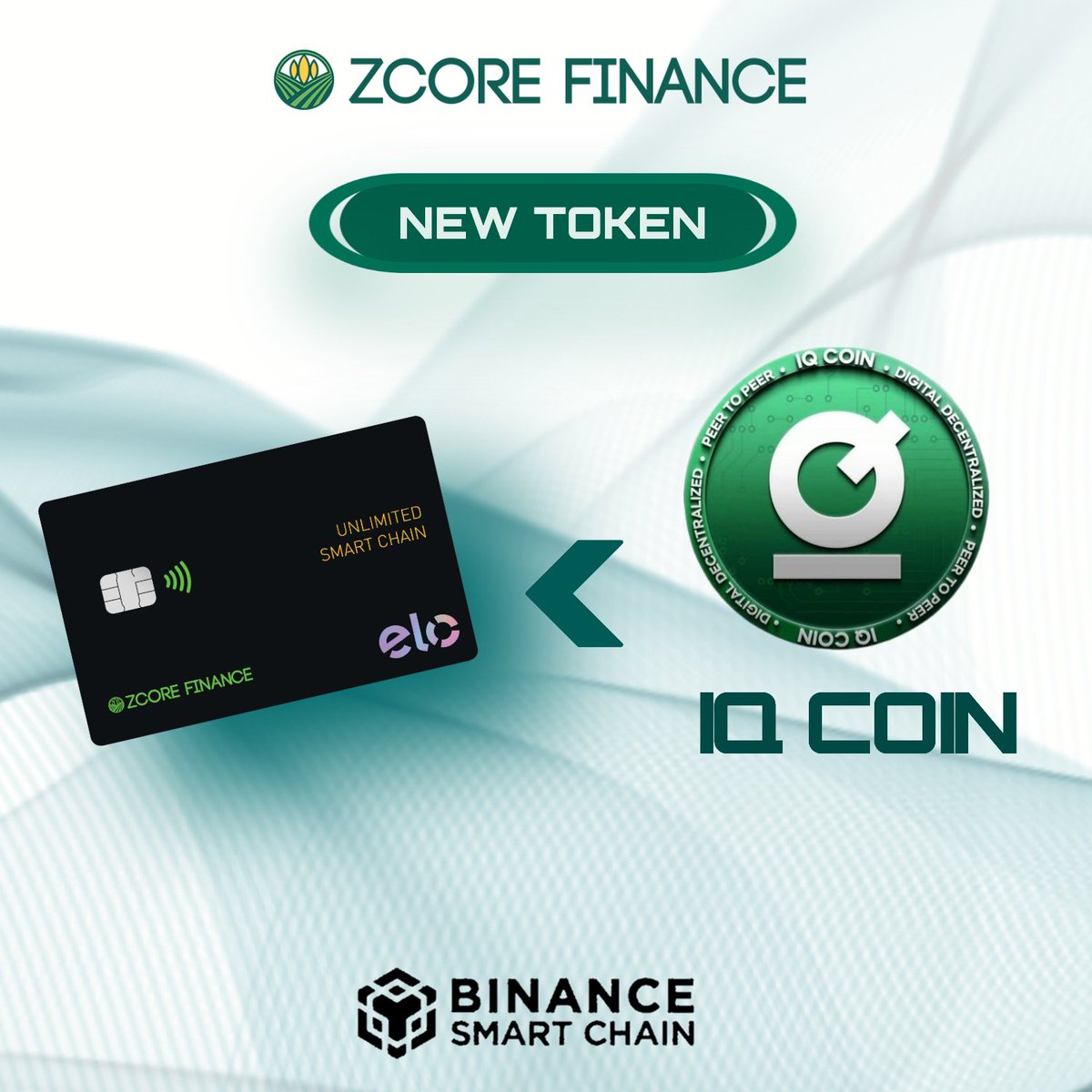 archxbio's tweet photo. Welcome $IQCOIN

💳 Recharge and spend with the ZCore Finance Card using IQCOIN
🤑 Buy/Sell IQCOIN within the app
💰 Convert to cash and withdraw in ATMs 24/7

✅ Available only in Brazil

@iqcointoken #IQCOIN #Binance #BSC #ZEFI
➡️ https://t.co/8qANTYmsWO https://t.co/A65le3cSIi