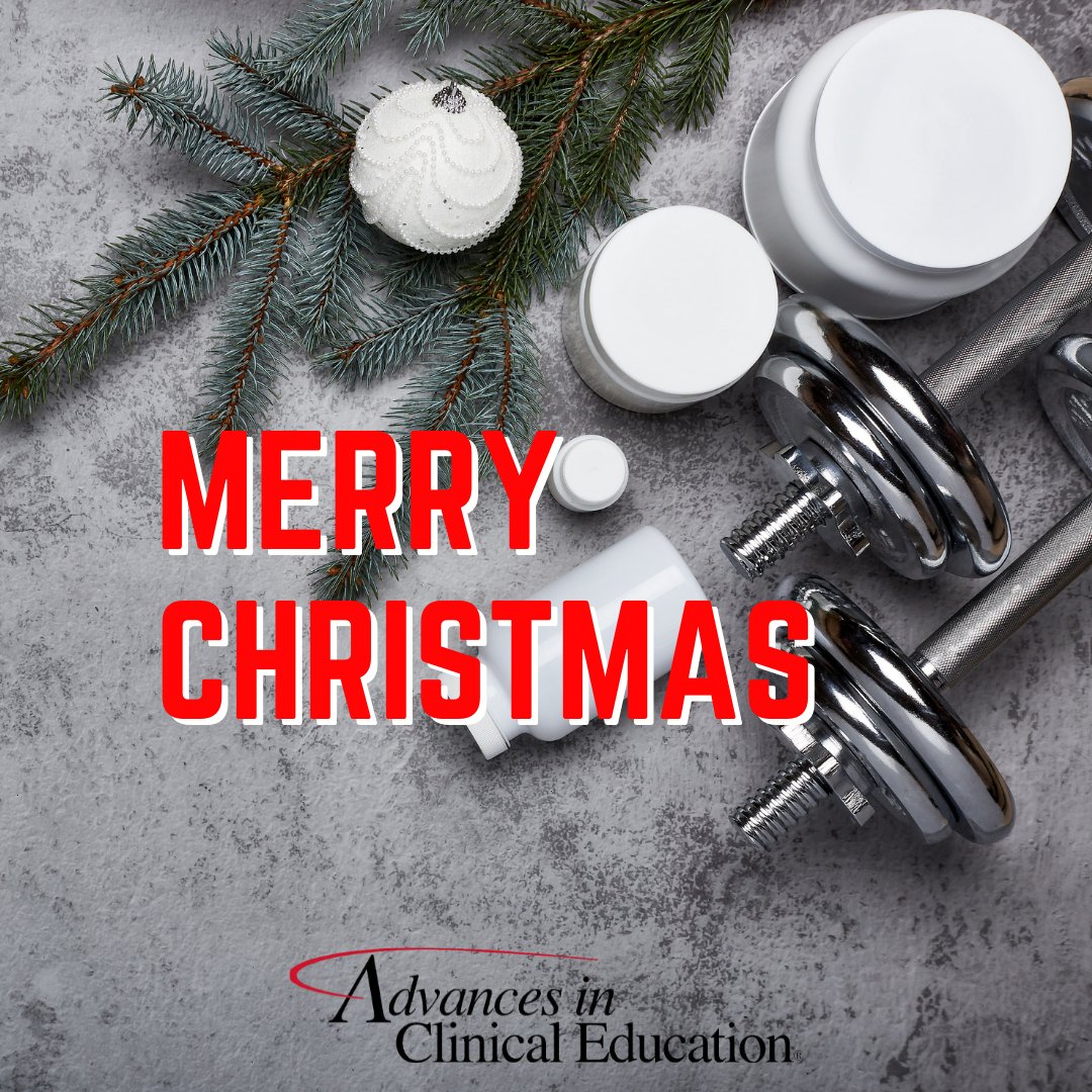 Merry Christmas to all from the team Ace Rehab Education. Enjoy the end of the year to rest and fix new objectives for the next one's coming.
