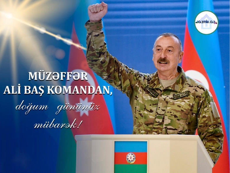 azmiu_az's tweet photo. Doğum gününüz mübarək, əziz prezidentimiz!Azərbaycan Respublikasının Prezidenti cənab İlham Heydər oğlu Əliyevə!Sizi, Azərbaycan Memarlıq və İnşaat Universitetinin professor-müəllim heyəti  və çoxminli tələbə kollektivi adından yubileyiniz münasibəti ilə təbrik edirik
#AzMiu https://t.co/Rmo510rBfr
