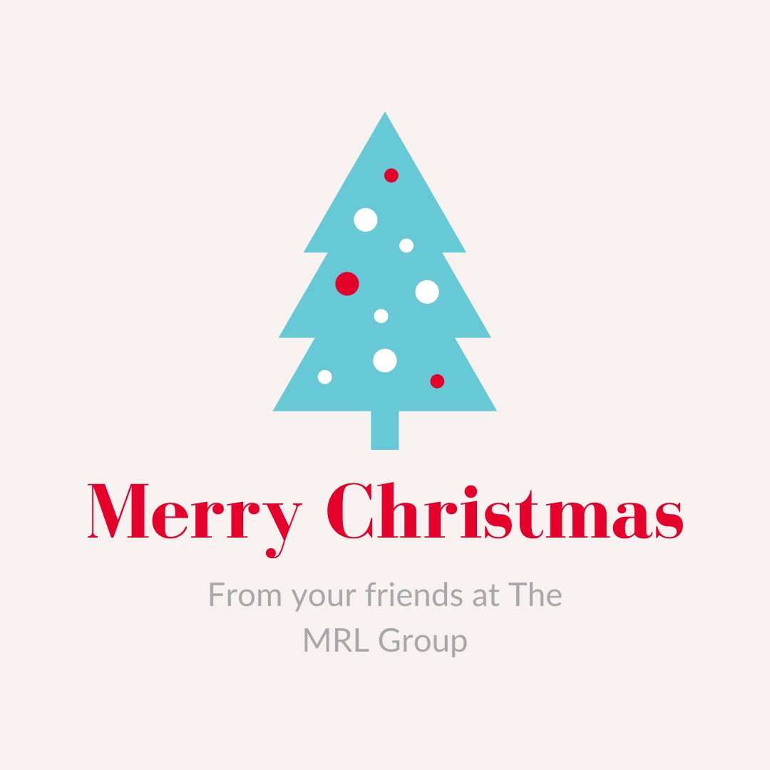 Merry Christmas and Happy Holidays from your friends at The MRL Group. 

#merrychristmas #happyholidays