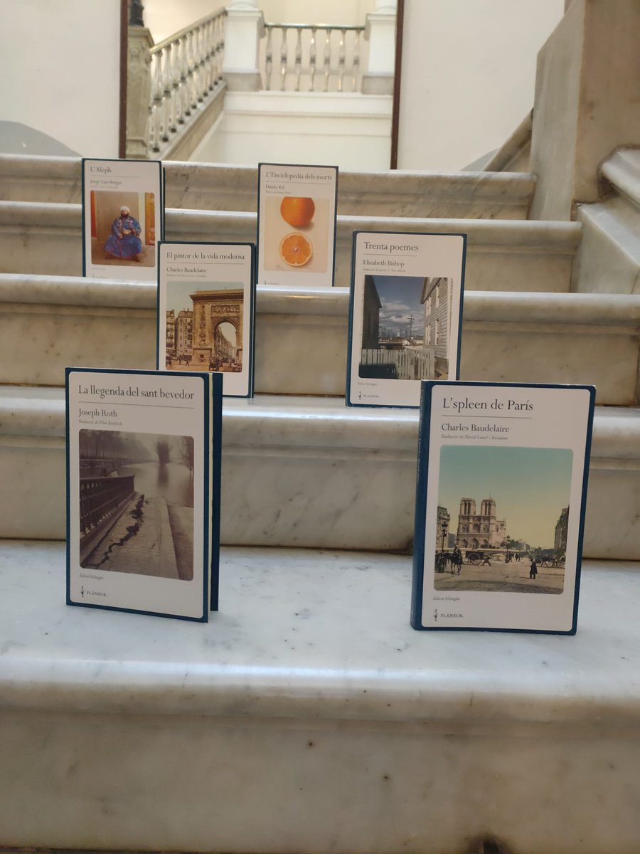 Abans no arribi el Nadal, ens plau rifar un parell de llibres dels que hem publicat enguany, L'spleen de París de Charles Baudelaire i l'antologia Trenta poemes d'Elizabeth Bishop. Només cal que retuiteu. L'equip de Flâneur aprofita per desitjar-vos molt bones festes.