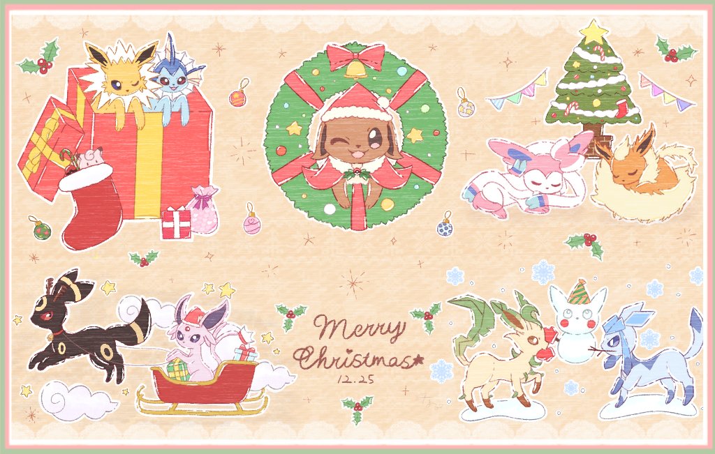 ポケモンクリスマス のイラスト マンガ作品 11 件 Twoucan ポケモンクリスマス のイラスト マンガ作品 11 件 Twoucan