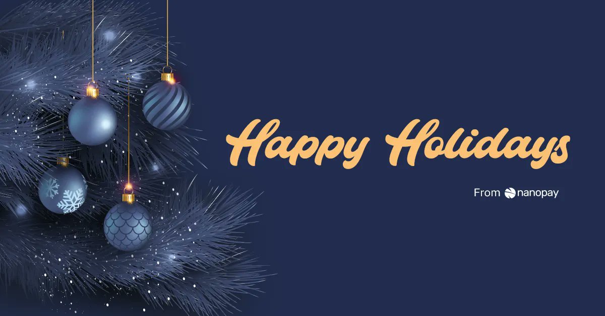 nanopay (@nano_pay) on Twitter photo We wish you all the best this holiday season and throughout the year! Merry Christmas from nanopay Corporation. #Christmas2021 We wish you all the best this holiday season and throughout the year! Merry Christmas from nanopay Corporation. #Christmas2021