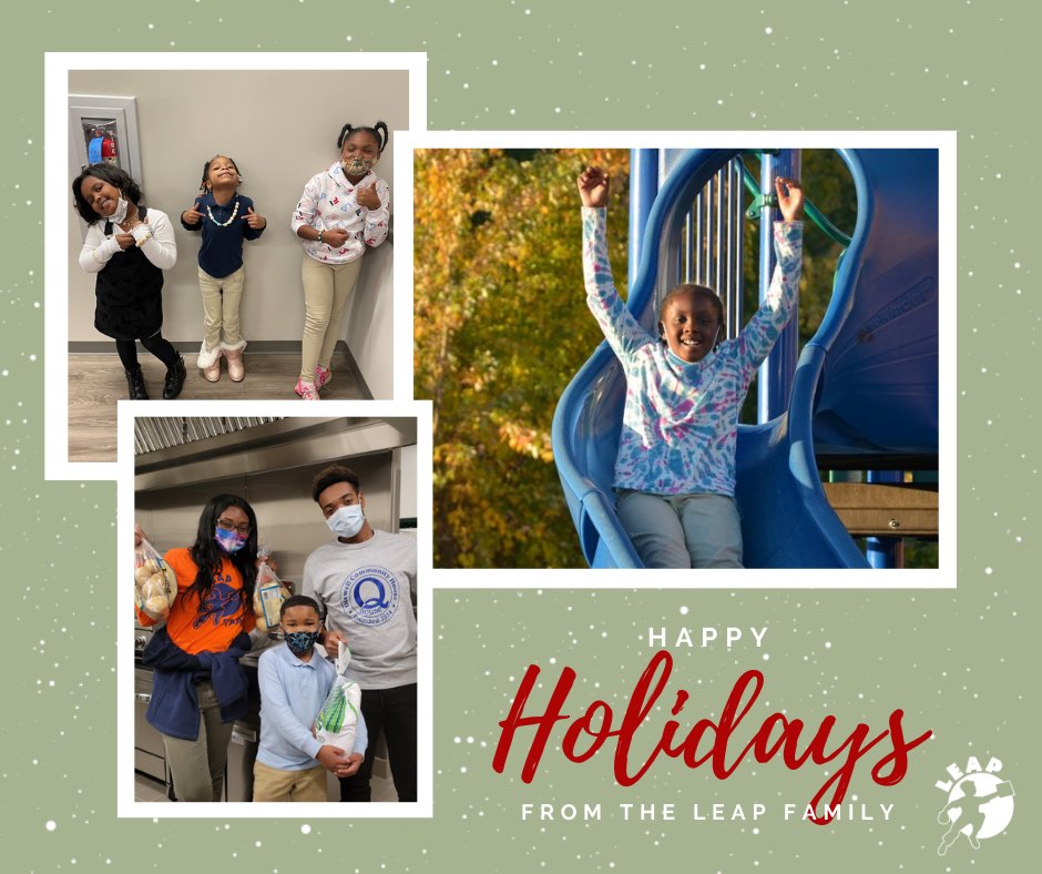 Wishing you the happiest of holidays from the LEAP family!