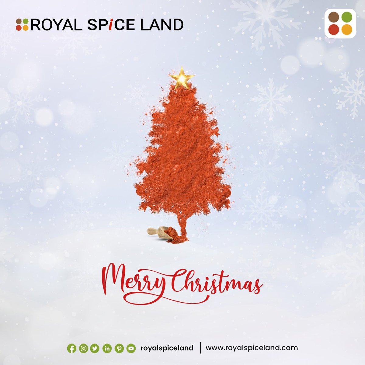 Merry Christmas! Many good wishes for the holiday season and the coming year.
#royalspiceland #christmas2021 #happychristmas #merrychristmas
