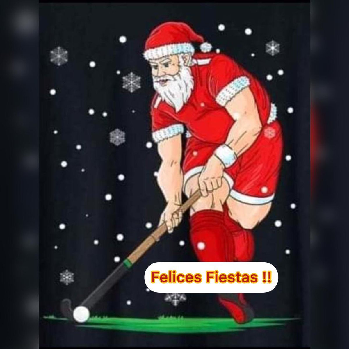 MasterHockeySp's tweet photo. Los Master Hockey Spain os deseamos Felices Fiestas https://t.co/6MpIZeMZdi