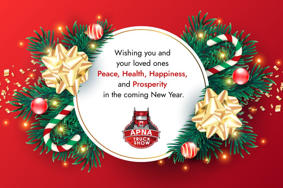 Happy Holidays from everyone at APNA Truck Show #APNA #apnatruckshow