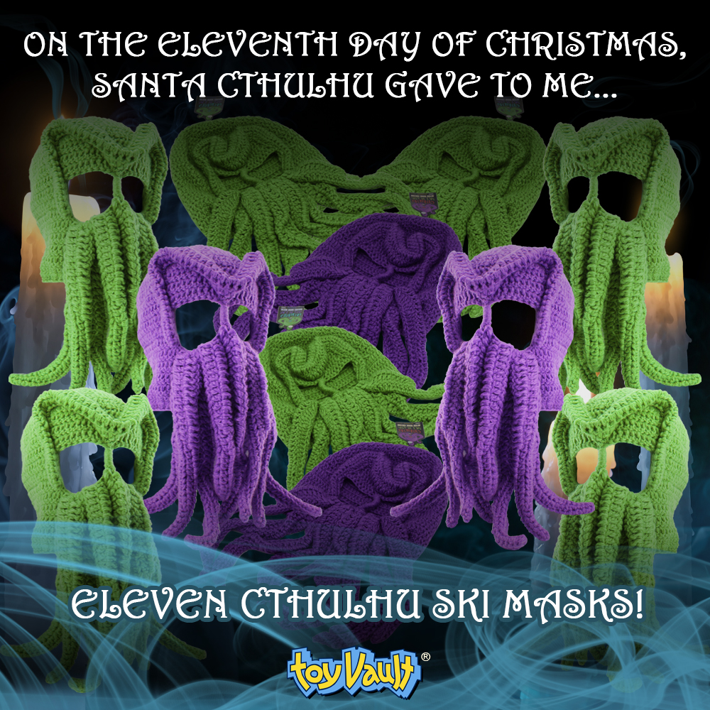 ow.ly/PqEz50Hhwlu

#christmas #merrychristmas #christmastime #christmasgifts #christmas2021 #twelvedaysofchristmas #cthulhu #lovecraftian #cthulhumythos #callofcthulhu #hplovecraft #lovecraft #tentacles #creature